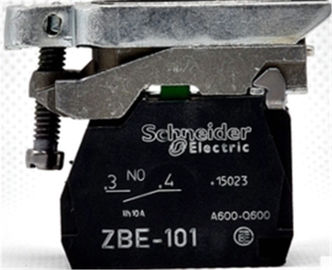 Bloco de contato ZB4BZ101 das peças do interruptor elétrico da tecla de Schneider ZB4BZ