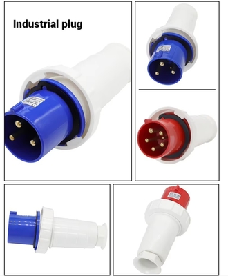 5X63 125A Industrial plugues e tomadas impermeáveis 3 pin 4 pin 380V-415V plugues impermeáveis